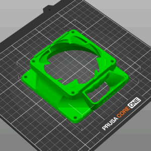 Mod 1 .STL (V2) NerdQAxe++ Fan Adapter
