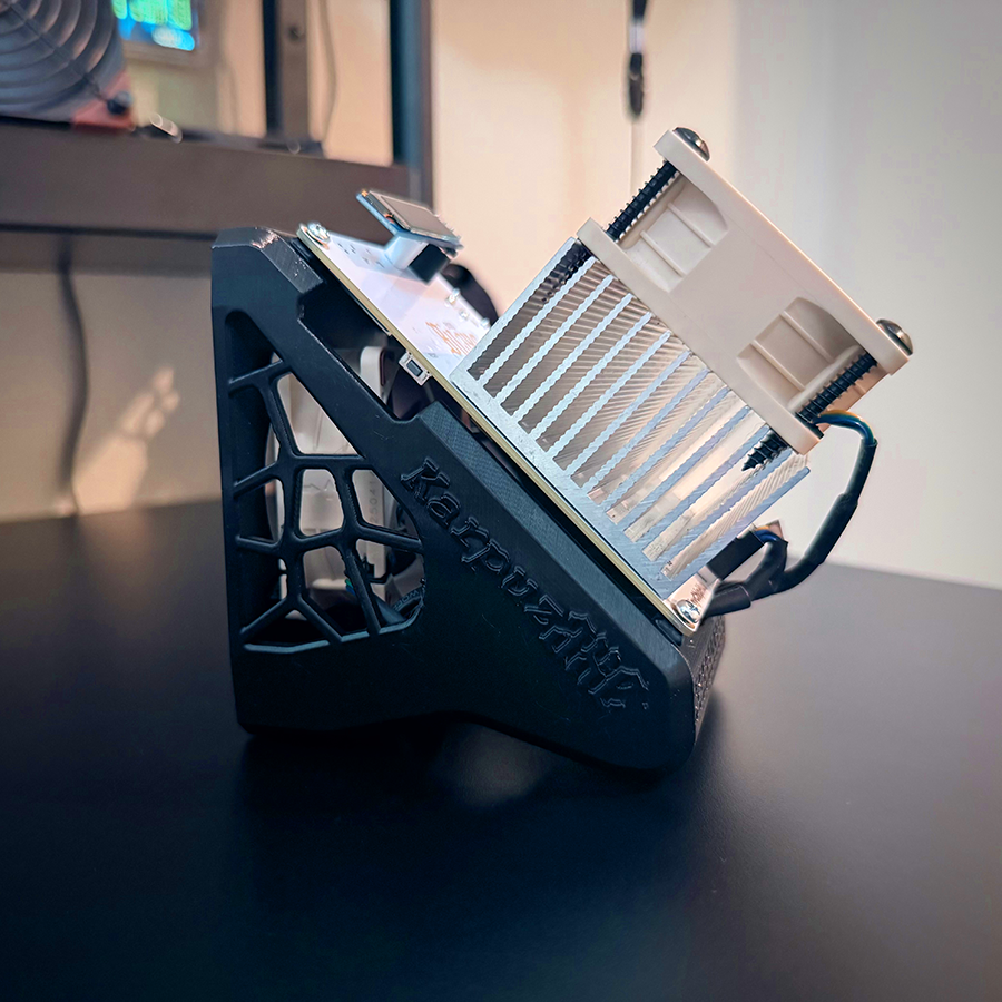 Mod 2 - Bitaxe GT800 Stand - TinyChipHub 70mm Version