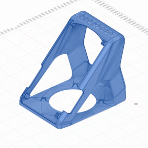 Mod 2 .STL - Bitaxe GT800 Stand - TinyChipHub 70mm